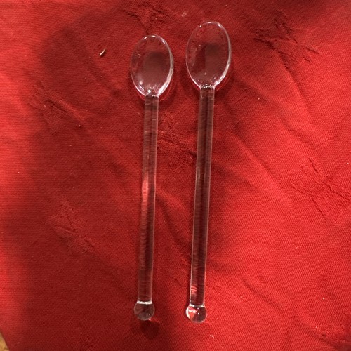 Pair glass stirring - pair, of