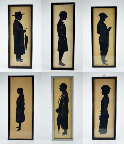 Antique silhouette full - antique, body