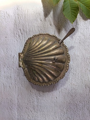 Vintage silver plated clam - vintage,