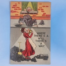 Comic Postcard 1915 Policeman