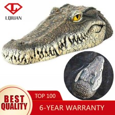 Floating Crocodile Head For Garden Pond Pool Water Feature Ornament Decor