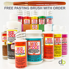 Mod Podge Decoupage Gloss Matte Puzzle Glue Sealer Varnish Paper Starter Image 