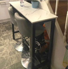 Dining Bar Table Metal Kitchen