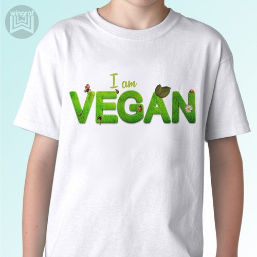 Vegan shirt top - t, vegetarian