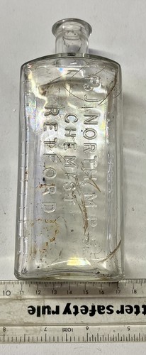 1920 quack cure bottle - quack,