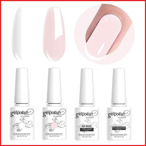 Chic french manicure - chic, gel