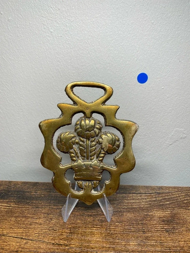Vintage brass horse - , prince