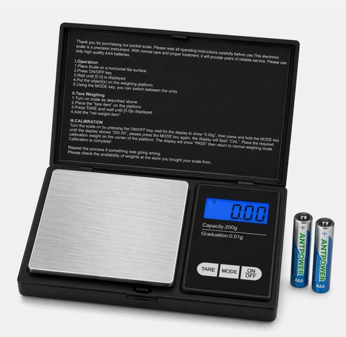 Digital pocket scales 200g - 200g, x