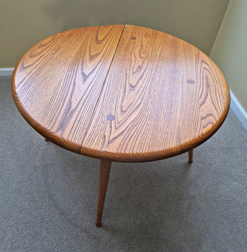 Ercol drop leaf coffee table - leaf,