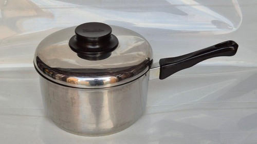 Vintage large stainless - vintage, steel