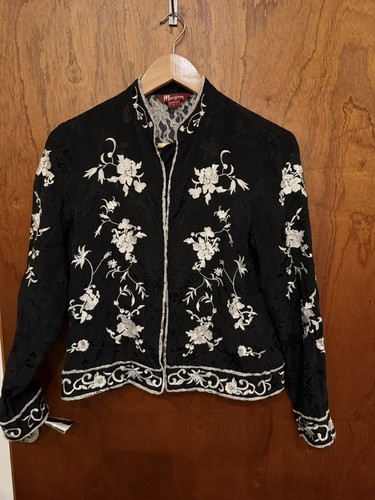 Vintage monsoon black jacket - black,