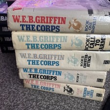W.E.B Griffin The Corps Series Book 1,2,4,5 And7