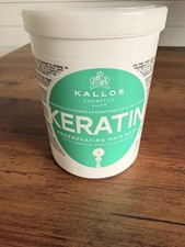Kallos KJMN Keratin Hair Mask 1000ml for Dry & Damaged Hair – Repair & Shine
