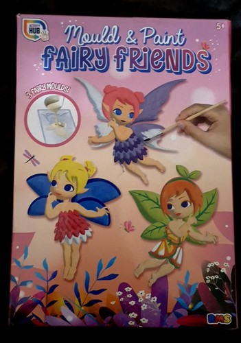 Mould paint fairies - paint, craft