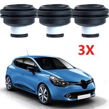 3Pcs Engine Cover Rubber Grommet Mount Clip 1.5 1.9 DCi For Renault Clio Megane