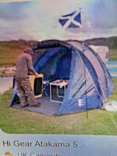 Hi-Gear Atakama 5 Family Tent Used with side and front entrance