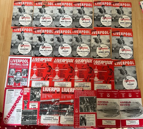Liverpool match programme - match,