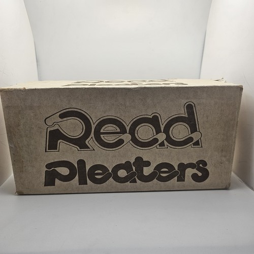 Read pleaters machine - pleaters,