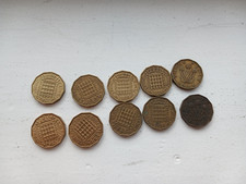 11  Three Pence coins  1937