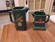vintage pub water jugs
