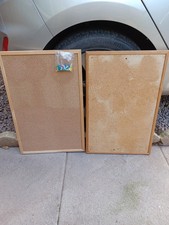 Cork Boards with pins.