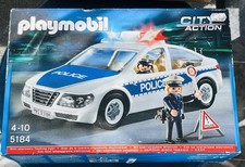 RARE - New and SEALED -  PLAYMOBIL CITY ACTION POLICE CAR - 5184 - CLEAR OUT