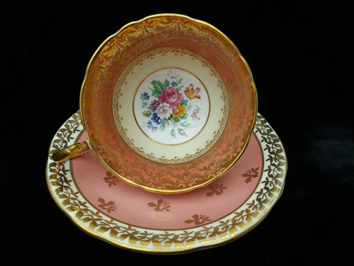 Vintage 50s aynsley floral - aynsley,