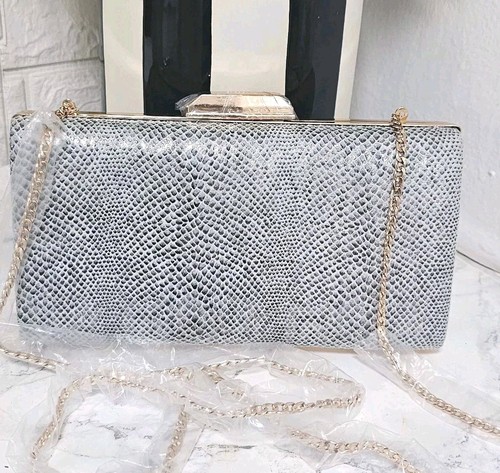 Dune snake print clutch - snake,