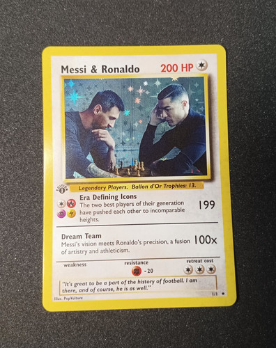 Messi ronaldo pokémon - messi,