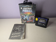 Sega Mega Drive Virtual Pinball Boxed Complete (Tested Working) PAL