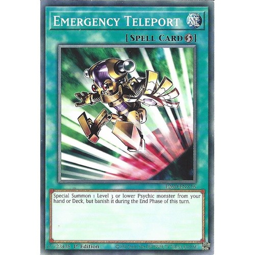 L26d enx16 emergency teleport - emergency,