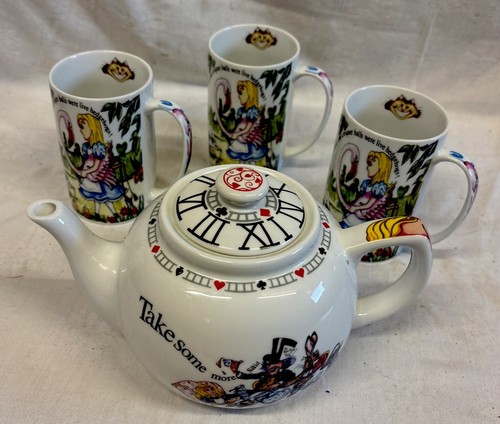 Alice wonderland teapot and - in,