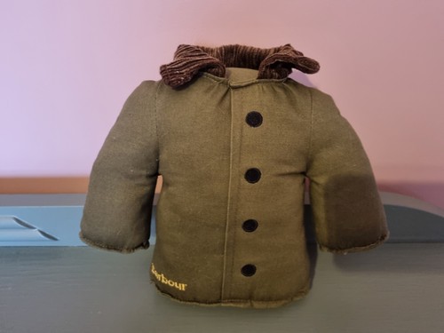 Barbour green wax jacket dog - barbour,