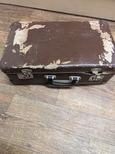 Old vintage suitcase - , cardboard