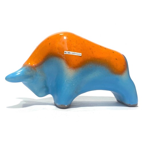 Otto keramik bull orange - keramik, bull-