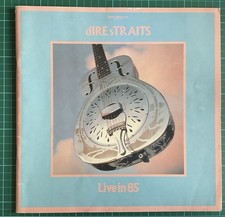 Dire Straits Live In 85 Tour Programme, Used