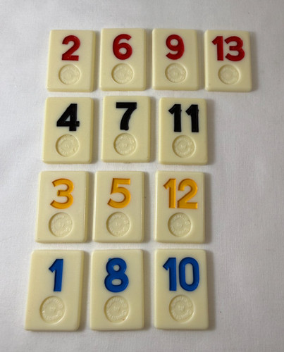 Rummikub game tiles - rummikub,