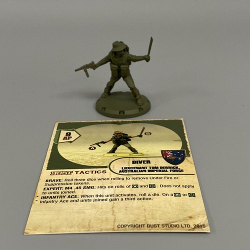 Dust tactics diver lieutenant - dust,