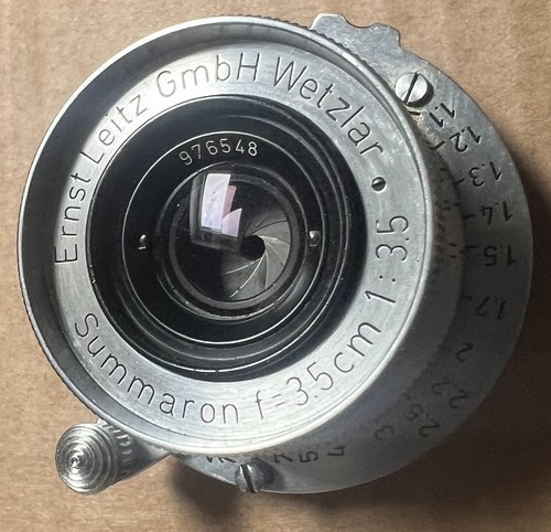 Leica summaron 35mm - 3.5cm, f3.5