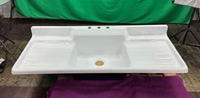 Kitchen Sink Double Drainboard