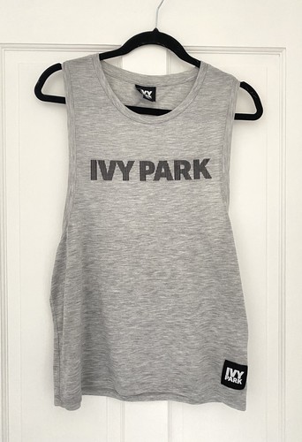 Ivy park grey logo - logo, tank