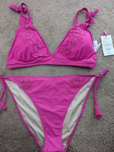 Monsoon pink bikini set size - monsoon,