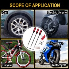 14.5" 3 Tire Lever Tool Spoon Scooter Pit Bike Tire Iron Changing 2 Wheel Rim UK