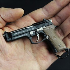 Miniature Gun Pistol Keychain