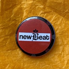 New Beat 25mm Pin Badge Pama