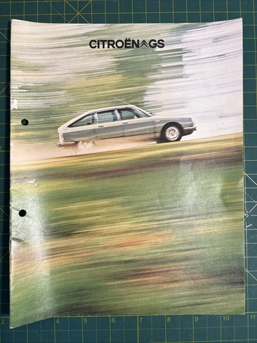 Citroen 1975 uk - citroen, gs