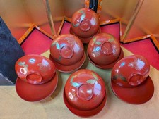 Wooden Lacquer Bowl Set 6pcs