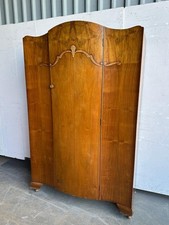 A Lebus walnut veneered