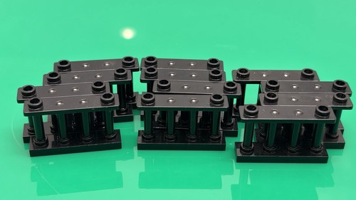 Lego fence spindled 1x4x2 - spindled,