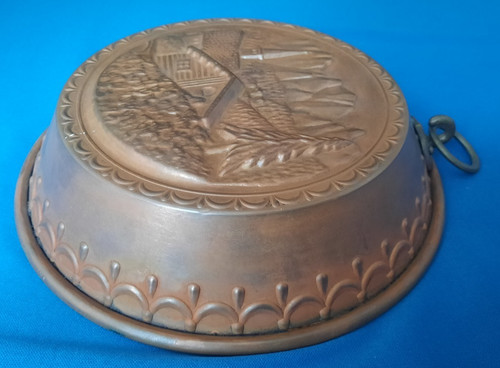 Vintage copper baking mould - vintage,